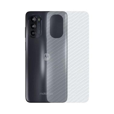 Imagem de Película Traseira De Fibra De Carbono Para Motorola Moto G52