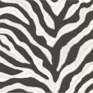 Imagem de Papel Parede Natural Fx 2 Animal Print Preto E Branco G67491