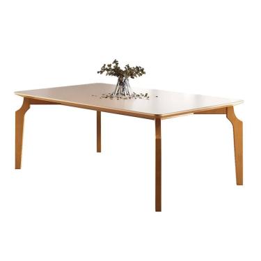 Imagem de Mesa de Jantar Madeira Maciça 1,40x0,90m - Lápis - Harmonia