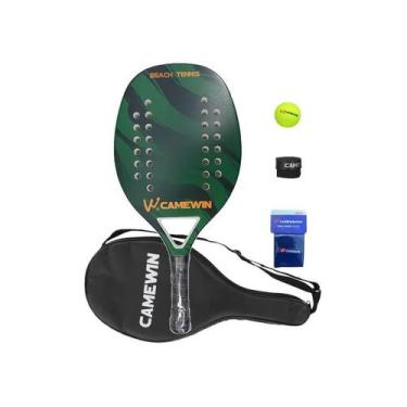 Imagem de Raquete de tênis de praia Kaiwei 4006 Carbon Fiber Professional - J-On