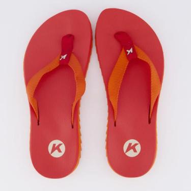 Imagem de Chinelo Kenner Kyra Slim Feminino Laranja, 35