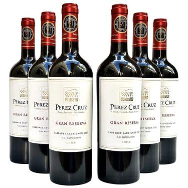 Imagem de Vinho Perez Cruz Gran Reserva Cabernet Sauvignon  Kit Com 6 Garrafas  