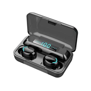 Imagem de Fone de ouvido Bluetooth 5.0 F9 TWS com bateria de 50mAh IPX5 Waterpr