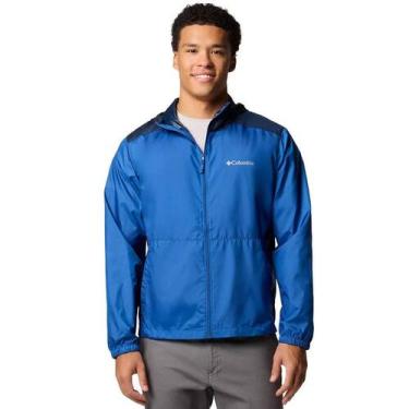 Imagem de Jaqueta Corta Vento Columbia Discovery Loop Masc 2117041-433 Azul/Azul