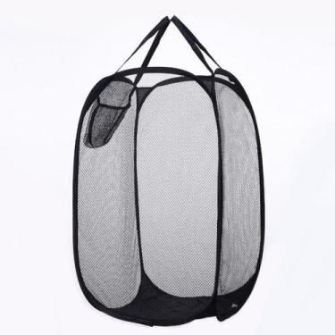 Imagem de Cesto De Roupa Grande 40x70/30x50Cm Caixa Cesto Dobrável Para Roupas E