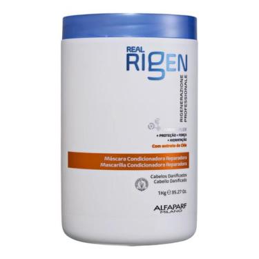 Imagem de Kit Alfaparf Milano Real Rigen Reparador - Shampoo 1L + Condicionador 