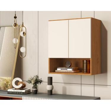 Imagem de Armario Aéreo Organizador Multiuso Quarto Sala Bela 2 Portas - Mega Fá