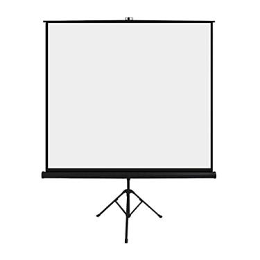 Imagem de Tela De Projeção C/Tripé 1,80X1,80M 97 Polegadas Retrátil - Multilaser, AC354, Branco
