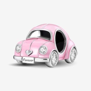 Imagem de 1 peça prata elegante itinerário de viagem berloque para mulheres, faça você mesmo e roupa diária combinando joias decoração presente para mamãe, 8.8*7.4*13mm, Prata, Sem Pedra Preciosa