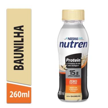 Imagem de Bebida Láctea Nutren Protein 15g de proteínas Baunilha 24x260ml