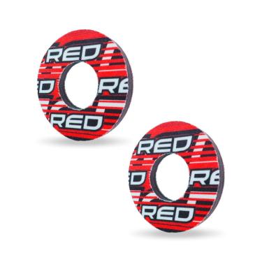 Imagem de Almofada Manopla Grip Donut Red Dragon Motocross Trilha Enduro