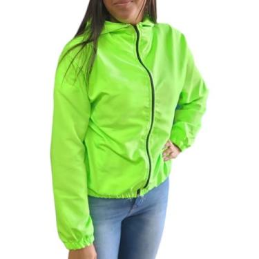 Imagem de Jaqueta Corta Vento Térmica Ciclismo Feminina Impermeavel Leve Para Ac