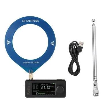 Imagem de Rádio Mini SSB Portátil AM FM Receptor USB LSB Amplificador De Fone De