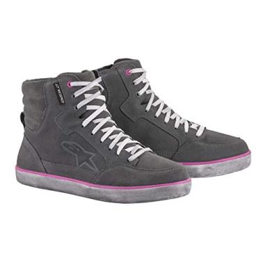 Imagem de Alpinestars Tênis feminino impermeável J-6, calçado casual com certificação CE, 38, cinza/fúcsia