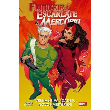 Imagem de Feiticeira Escarlate E Mercúrio - Marvel Comics