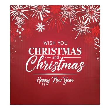 Imagem de SEHANY Capa magnética para lava-louças Merry Christmas, adesivos magnéticos para decoração de Natal para painel de geladeira e lava-louças, decoração de Natal de cozinha doméstica 58 x 66 cm