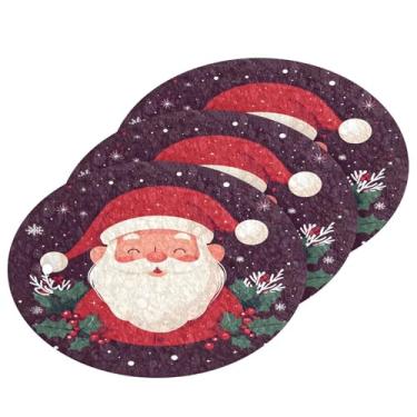 Imagem de Wassud Esponja de polpa de madeira para louças, pacote com 3 esponjas de cozinha para limpeza, esfregão resistente para panelas antiaderentes, banheiro, suprimentos de limpeza doméstica