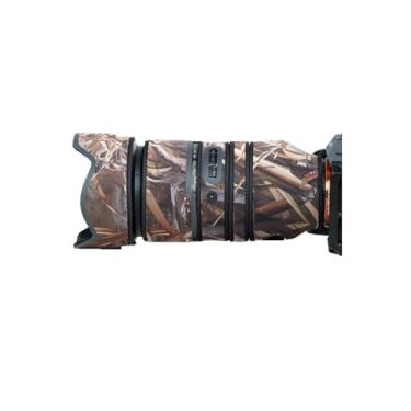 Imagem de Capa de lente para Sony FE 24-70 mm F/2.8 GM II Capa de proteção de lente de câmera camuflagem (cor #Camuflagem de grama murcha - à prova d'água)