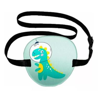 Imagem de Tapa Olho Dinossauro Ajustável para Estrabismo e Ambliopia - Ghc Acess