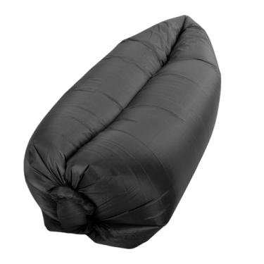 Imagem de GLOGLOW Sofá Inflável do Ar da Espreguiçadeira, sofá de Acampamento Portátil à Prova de água Com Saco de Compressão, para Praia Caminhadas Piquenique Lazer Ao Ar Livre Preto