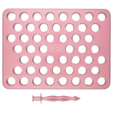 Imagem de Placa Porcionadora 15g 12g 50 Furos Com Empurrador 2em1 (15g)