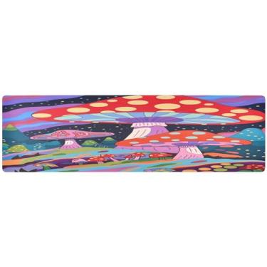 Imagem de Caminho de mesa antiderrapante Rainbow Magic, tripé de mesa ao ar livre, decoração de cozinha