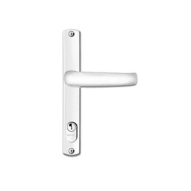 Imagem de Fechadura Porta Alumínio Perfil Estreito 22mm Mz820 Papaiz, Cromado