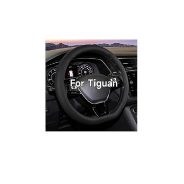 Imagem de OHHMNKK Capa de volante de couro para VW