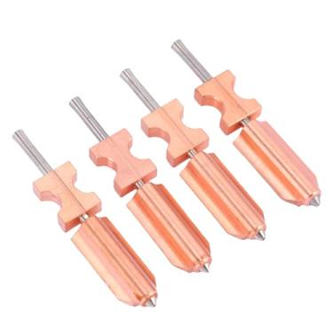 Imagem de Cryfokt Conjunto de Bico de Aço Endurecido para Impressora 3D AD5X Bocais Hotend Destacáveis ​​rápidos de Alto Fluxo para Entupimento Reduzido, 4 Unidades 0,25 Mm 0,4 Mm 0,6 0,8 para Entusiastas de