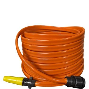 Imagem de Mangueira de Jardim Chata Flat Reforçada PVC com Esguicho | 10m a 50m Antitorção(10 Metros)