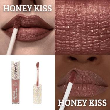 Imagem de Batom Liquido Bitarra matte 4ml - HONEY KISS - longa duração,textura u