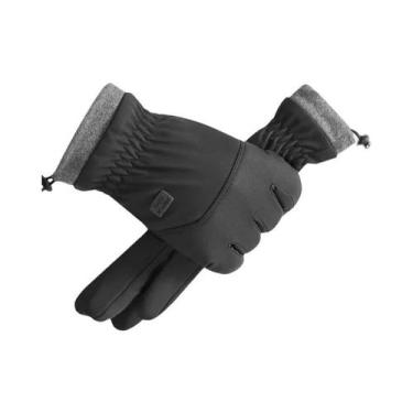 Imagem de Luvas De Ciclismo Masculinas Para Inverno, Impermeáveis, Com Tela Sens