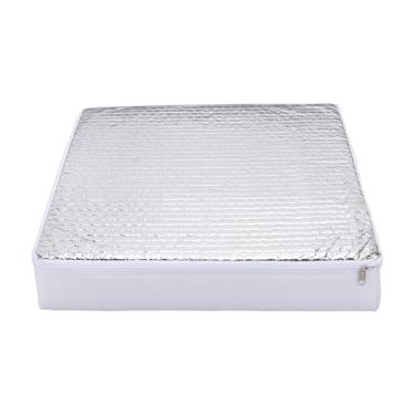 Imagem de Asixxsix Isolador de Clarabóia RV, Tampa de Ventilação RV de 14 X 14 X 3 Polegadas e Sombra de Clarabóia Com Superfície Reflexiva e Silicone Antiderrapante, para Aberturas de Campista