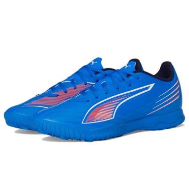 Imagem de PUMA Tênis masculino Ultra Play Turf Trainer chuteiras de futebol, Ultra azul-branco-vermelho brilhante Ah25, 38