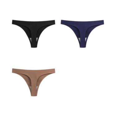 Imagem de Calcinhas De Yoga Sem Costura Sexy plus Size Para Mulheres WarmSteps 3