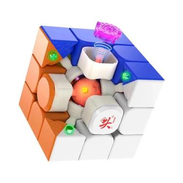 Imagem de Cubo Mágico Magnético Pro+ 3X3 Maglev NOVO DAYAN Guhong Spring Cubo Má
