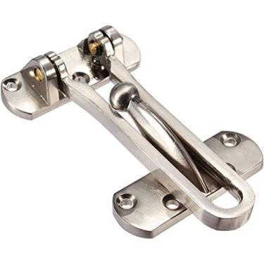 Imagem de Corrente de segurança de porta, trava de porta, trava de corrente de porta nova forte liga de zinco segurança janela protetor de porta restritor trava trava de segurança 63 * 22 * 83 mm trava de