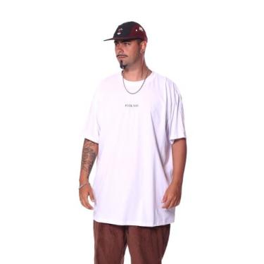 Imagem de Camiseta Plus Size Bali Hai Fuck You, Branco, G4