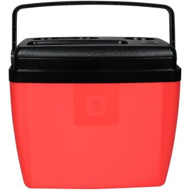 Imagem de Caixa Térmica Bel 19 Litros Vermelha E Preta Eps