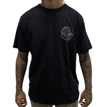Imagem de Camiseta Dc Shoes Dimencional Preta-Masculino
