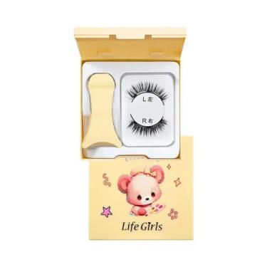 Imagem de Cílios Magnéticos Naturais E Espessos Para Meninas, Reutilizáveis, Sem