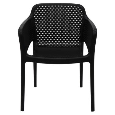 Imagem de Cadeira Tramontina Gabriela Eco Em Polipropileno Oceano Clean Preto