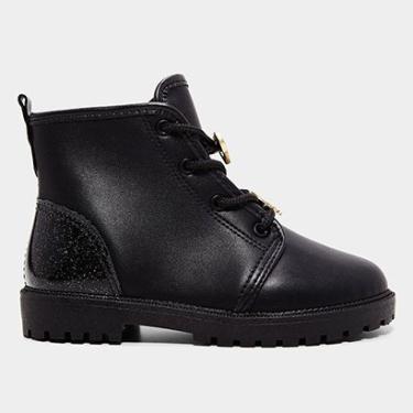 Imagem de Bota Coturno Infantil Molekinha Baby Gliter Menina-Feminino