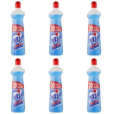 Imagem de Limpa Vidros Vidrex Veja - Kit c/6 unids de 500ml cada