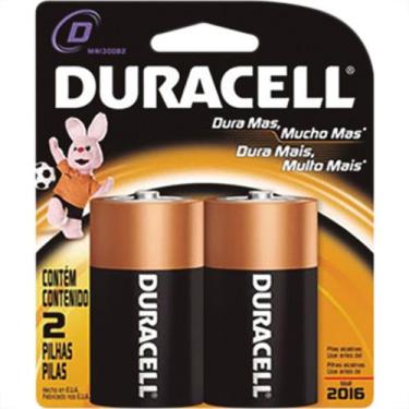 Imagem de Pilha Alcalina Duracell Grande D C/2