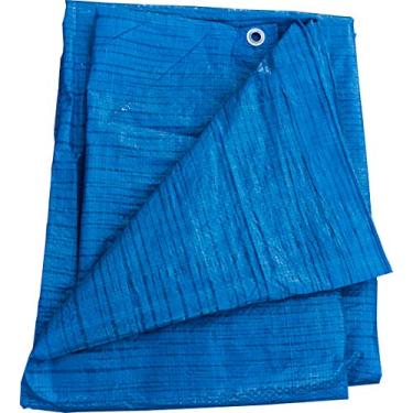 Imagem de Lona Tipo Carreteiro Encerado Azul 70g/m2 10x8m