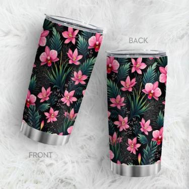 Imagem de Caneca de aço inoxidável Travel Tumbler Oasisdream 600ml