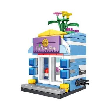 Imagem de Conjunto De Blocos De Construção Empilháveis Com Tema De Cidade Para M