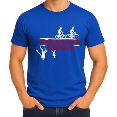 Imagem de Camisa Camiseta de Algodão Masculina Feminina Unissex Série Stranger T