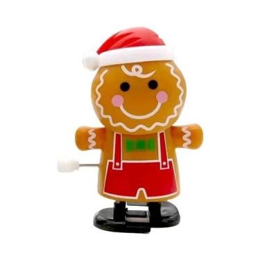 Imagem de Brinquedo Miniatura De Natal Festivo Com Corda Para Puxar: Papai Noel 